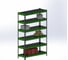 Стеллаж ООО Металекс Metalex HARD 2200x1400x500 6 полок SHDVI221450 4