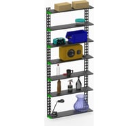 Модульный стеллаж ООО Металекс Metalex серии FLY 2000x900x200, 7 полок SMFVII2009020