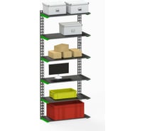 Модульный стеллаж ООО Металекс Metalex серии FLY 2000x600x400, 6 полок SMFVI2006040