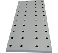 Перфорированная полка ООО ФУРАМА СТФ 700x500 мм, серая СТФ-П7.5п