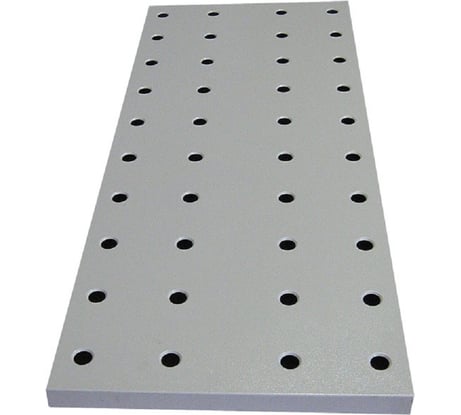 Перфорированная полка ООО ФУРАМА СТФ 700x600 мм, серая СТФ-П7.6п