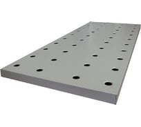 Перфорированная полка ООО ФУРАМА СТФ 1000x700 мм, серая СТФ-П10.7п