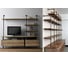 Г-образное соединение с фиксацией трубы Metalarredo loft d28 эффект ржавчины GID 28125 3