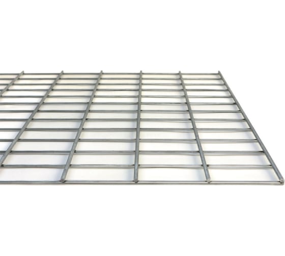 Металлический стеллаж AR SHELVING rivet wire 180x90x45 см, оцинкованный, 4 полки из стальной сварной сетки TRM18405K/07-37ZCI0 