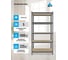 Стеллаж Everest beamy luxe-d16-225-50/90/200-5-с (разборный) STBDC50/90/200/5 3