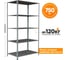 Стеллаж IRONMEBEL Optimus standart h-2200, 5 полок, 1000x300 мм M-СУС2200х1000х300 3
