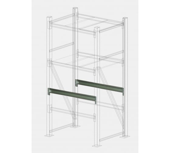 Каркас полки Steller Z оцинк. L=900