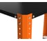 Стеллаж ООО Металекс Metalex AIR 1800x800x400 мм, 4 полки, оранжево-чёрный SMAOIV188040 8