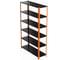 Стеллаж ООО Металекс Metalex AIR 2200x1200x300 мм, 6 полок, оранжево-чёрный SMAOVI221230 10
