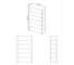 Стеллаж ООО Металекс Metalex AIR 2200x1400x500 мм, 7 полок, оранжево-чёрный SMAOVII221450 2