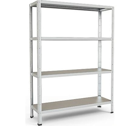 Стеллаж (1360х810х310, 4 полки, цинк) ДиКом СТ-011К 5076