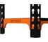 Стеллаж ООО Металекс MID 1800x1200x400 5 полок оранжево-чёрный 107047 4