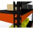 Стеллаж ООО Металекс Metalex HARD 2200x1800x600 мм, 6 полок, оранжево-чёрный 106105 3