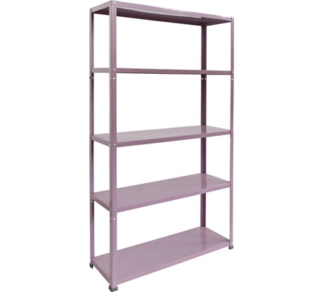 Стеллаж AR SHELVING coolour 30 лиловый, 5 полок, на болтах K1PP030BC4009GENR
