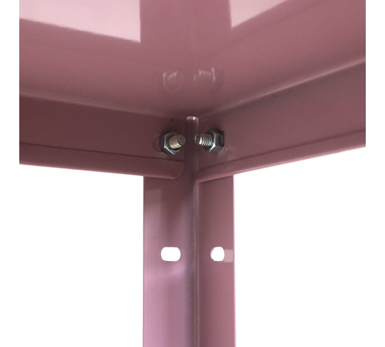 Стеллаж AR SHELVING coolour 30 лиловый, 5 полок, на болтах K1PP030BC4009GENR