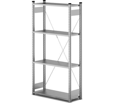 Стеллаж 4 полки 1250х300х2000 KlestO НE204-312 908582