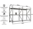 Система хранения IRONMEBEL optimus pro h-2000 zn, 3 яруса, 3200x800 мм, M-ССГР2000ОЦ3200800 2