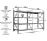 Система хранения IRONMEBEL optimus pro h-2000 zn, 4 яруса, 3200x800 мм M-ССГР2000ОЦ3200800+ 2
