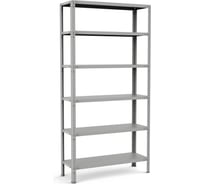 Металлический стеллаж Церера Мебель СТ-СПЭ 2000x1000x400, 6 полок, до 125 кг на полку 00-00007011