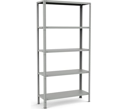 Металлический стеллаж Церера Мебель СТ-СПЭ 2000x1000x400, 5 полок, до 150 кг на полку 00-00008187
