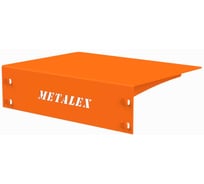 Дополнительная полка ООО Металекс ширина 600 мм, оранжевая АСРМO60