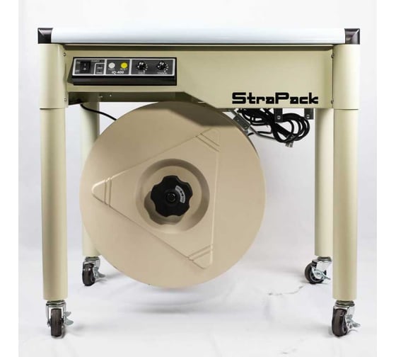 Полуавтоматическая стреппинг машина ВОЛГА ПОЛИМЕР (5-15 мм) StraPack IQ-400 1