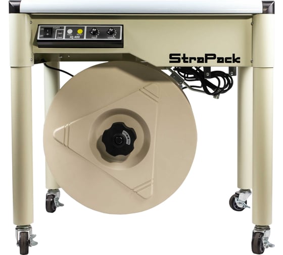 Полуавтоматическая стреппинг машина ВОЛГА ПОЛИМЕР (5-15 мм) StraPack IQ-400 1