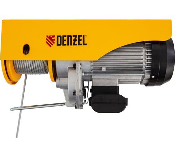 Электрический тельфер DENZEL TF-1200, 1,2 т, 1800 Вт, высота 12 м, 52018