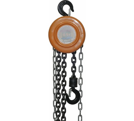 Цепная ручная таль 0.5т 2.5м АвтоDело 43705 10821