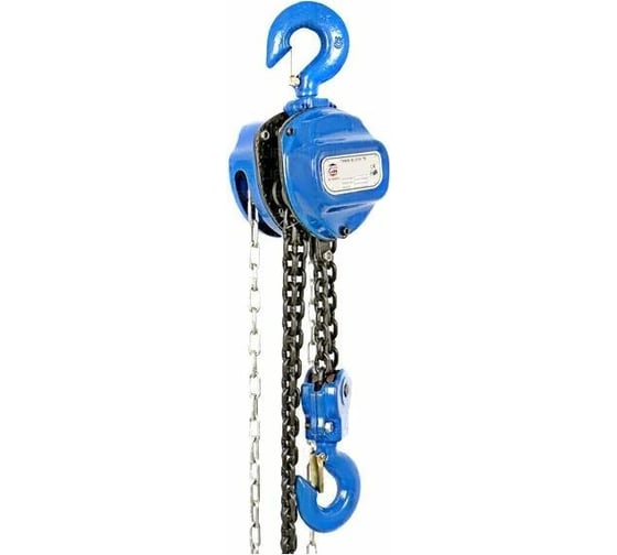 Ручная шестеренная стационарная таль EURO-LIFT ТВ - 3.2тн, 9.0м ТРШ 3,2/9