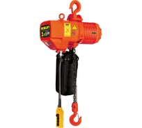 Цепная стационарная электрическая таль OCALIFT 01-01S г/п 1Т, высота 9м, 380в, на крюке OCA0101SN9m
