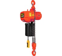 Цепная стационарная электрическая таль OCALIFT 05-02s г/п 5 тонн, высота 12м, на крюке, 380в OCA0502SN12m