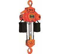 Цепная стационарная таль OCALIFT 10-04S г/п 10 тонн, высота 6 м, 380в, на крюке OCA1004SN6m