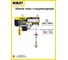 Мини-таль стационарная электрическая OCALIFT PA-1200, 600/1200 кг, 20 м, 220 В, 1,9 кВт ocapa1200n20 2