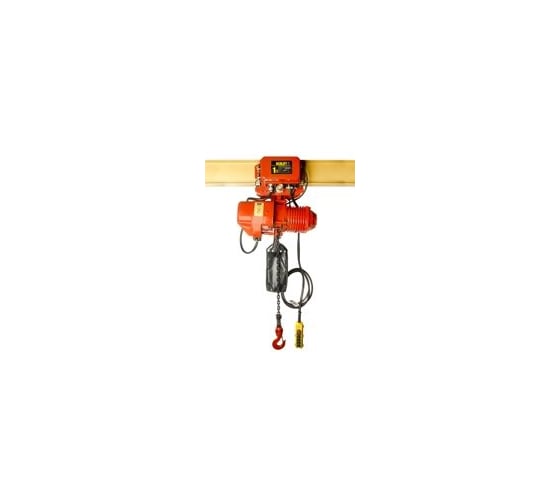 Цепная передвижная электрическая таль OCALIFT 01-01S г/п 1Т, высота 4,5м, 380в OCA0101ST45m