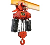 Цепная передвижная таль OCALIFT 10-04S г/п 10 тонн, высота 12 м, 380в OCA1004ST12m
