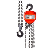 Стационарная ручная шестеренная таль KINGQUEEN усиленная, 2 т, 3 м CH-2T-3M