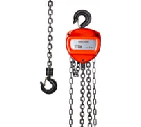 Стационарная ручная шестеренная таль KINGQUEEN усиленная, 1 т, 6 м CH-1T-6M