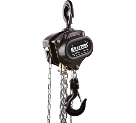 Цепная шестеренная таль KRAFTOOL 43087-1