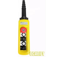 Пульт управления OCALIFT 4 кнопки, 1 скорость, стоп, ключ, IP55 A4713Y COPP-A4713Y