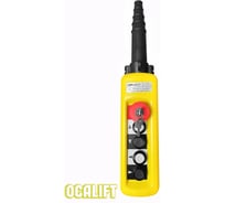Пульт управления OCALIFT 4 кнопки 2 скорости, стоп, ключ, IP55 COPP-A4913Y