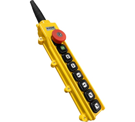Пульт управления OCALIFT 6 кнопок, 1 скорость, стоп, ключ, старт, IP55 TNHA1-63Y