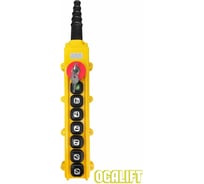 Пульт управления OCALIFT 6 кнопок 2 скорости, стоп, ключ, старт, IP55 TNHA1-63YS