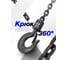 Лебедка механическая подвесная с фиксацией цепи натяжения Forsage 0.5т, в кейсе 3619 F-TRC9005S F-TRC9005S(3619) 5