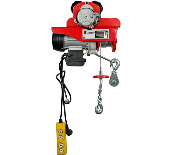 Таль электрическая передвижная Shtapler PA 250/125 кг, 10/20 м 71049027 1