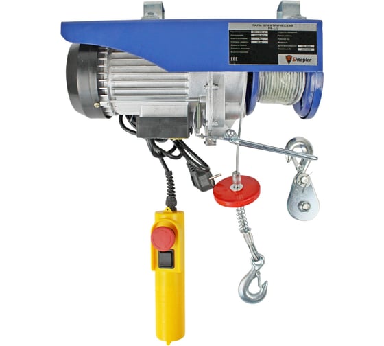 Таль электрическая стационарная Shtapler PA (J) 500/250кг 6/12м 71058963