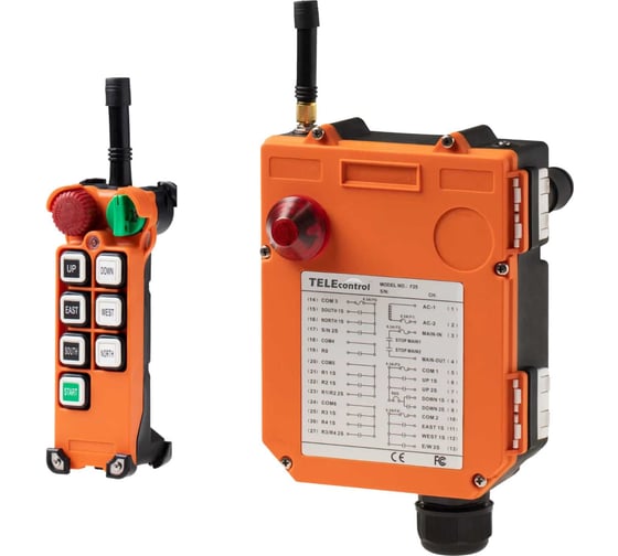 Промышленное радиоуправление TELEcontrol F25-6D 220-380В АС U_F25-6D 1