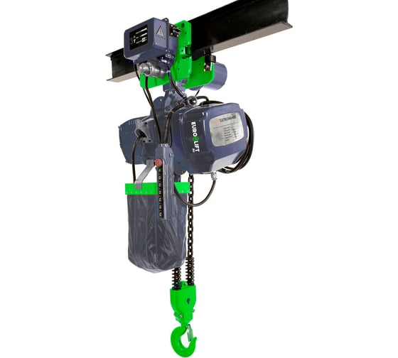 Цепная электрическая таль EURO-LIFT 0,5т 12м 00-00003022