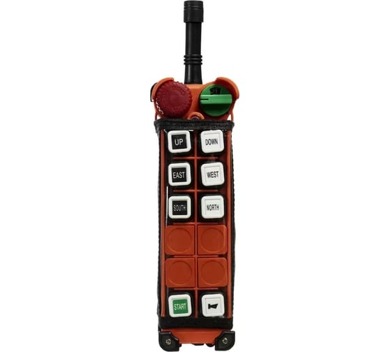 Радиоуправление TELECRANE А25-6D (пульт 6 кн+старт,стоп,звонок, 2 скорости) 00005044