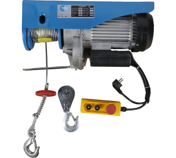 Таль электрическая TOR PA 500/1000 кг, 12/6 м (серия T) 1047546 1